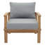 Fauteuil d'extérieur en teck Marina de Modway-32508429