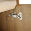 Portes à fermeture en douceur et support de rangement ouvert, meuble-lavabo autoportant de 48 pouces (meuble-lavabo seulement, excluant l'évier)
