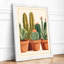 Potted Desert Specimens Botanical - Framed Print-1224909865-1224909863