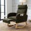 Chaise berçante en tissu Teddy-581323665