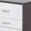 Versatile Accent Table With 3 Drawers In White And Black Rectangular Design 3 For A Home