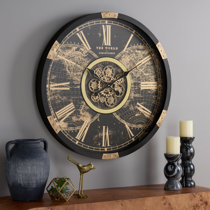 Horloge murale Ephersyn World Gear