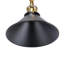 Luminaire suspendu simple Noir Atelier