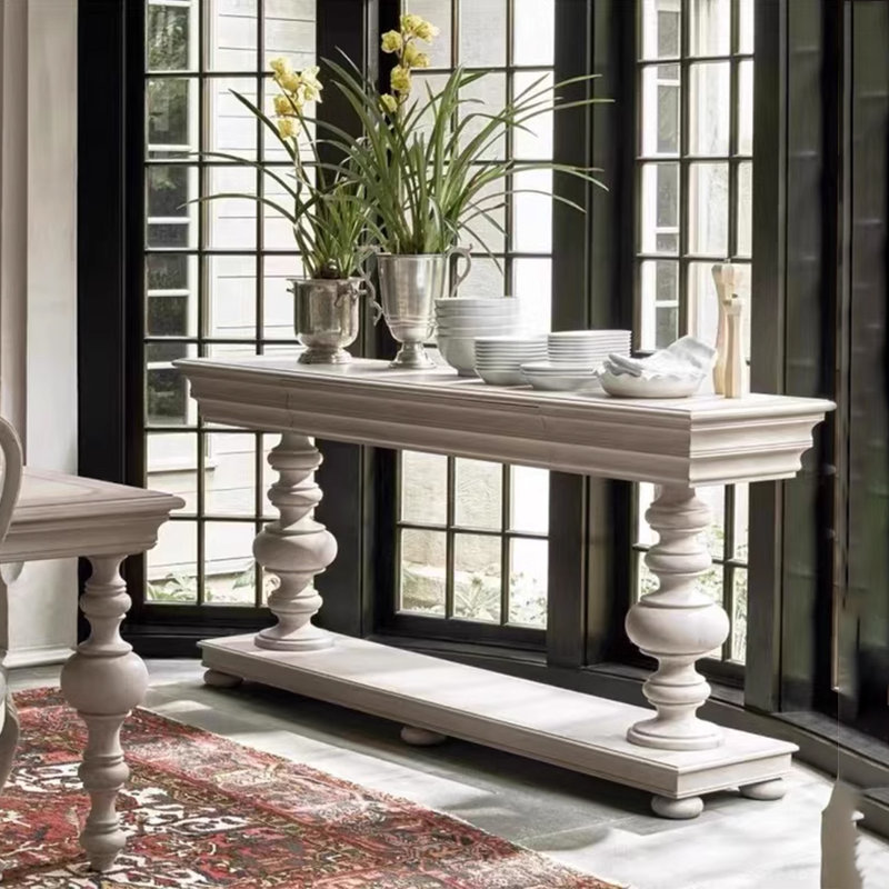 Console multifonctionnelle de style champêtre