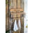 Laundry Rack with Accordion Design - 20" x 14" x 20" - Brown and Black
