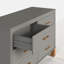 Commode double 6 tiroirs en bois robuste-1367436720