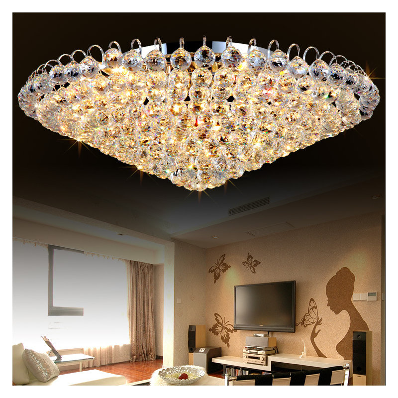 Piffard Crystal Chandelier, 18cm H x 40cm W x 40cm D