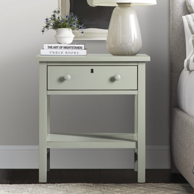 Adaisia 1-Drawer Storage Nightstand