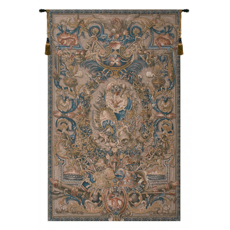 Loom Woven Cotton Blend Wall Hanging, 82" H x 55" W x 0.15" D