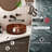 CASAINC Round Solid Surface Resin Bathroom Vessel Sink-120778156