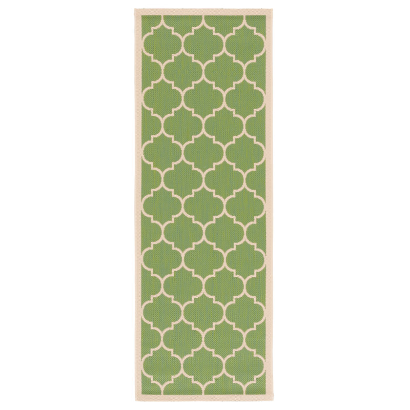 Herefordshire Performance Geometric Indoor/Outdoor Area Rug, Rectangle 2'7" x 5'