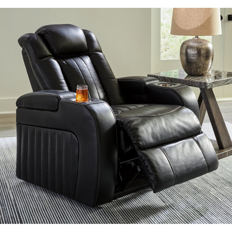 Gwenny Faux Leather Power Recliner