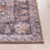 Nile Tarifa Bohemian Medallion Machine Washable Flat Pile Rust Rug