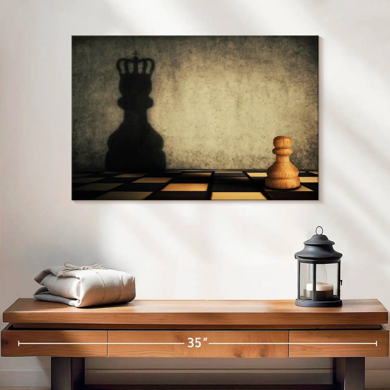 Senne Chess Pion King, H 16 po x l 24 po