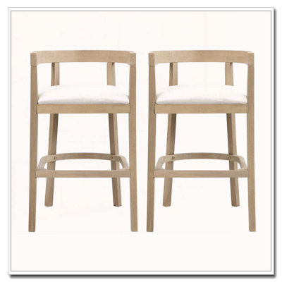 Rubberwood Counter Stool