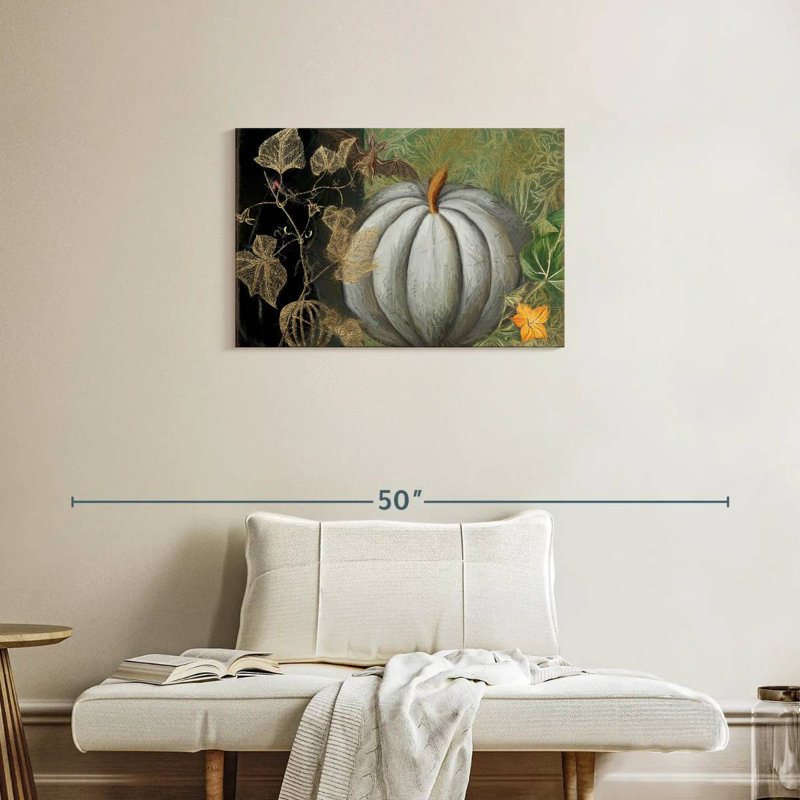 Yarlin Fresh Pumpkin, 20" H x 30" W