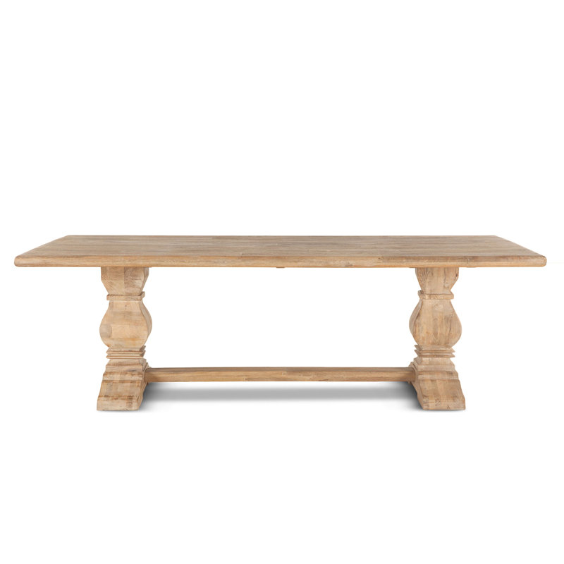 San Rafael Solid Wood Dining Table, 42" W x 108" L