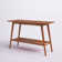 Charlotte 47” Wood and Console Table with Shelf