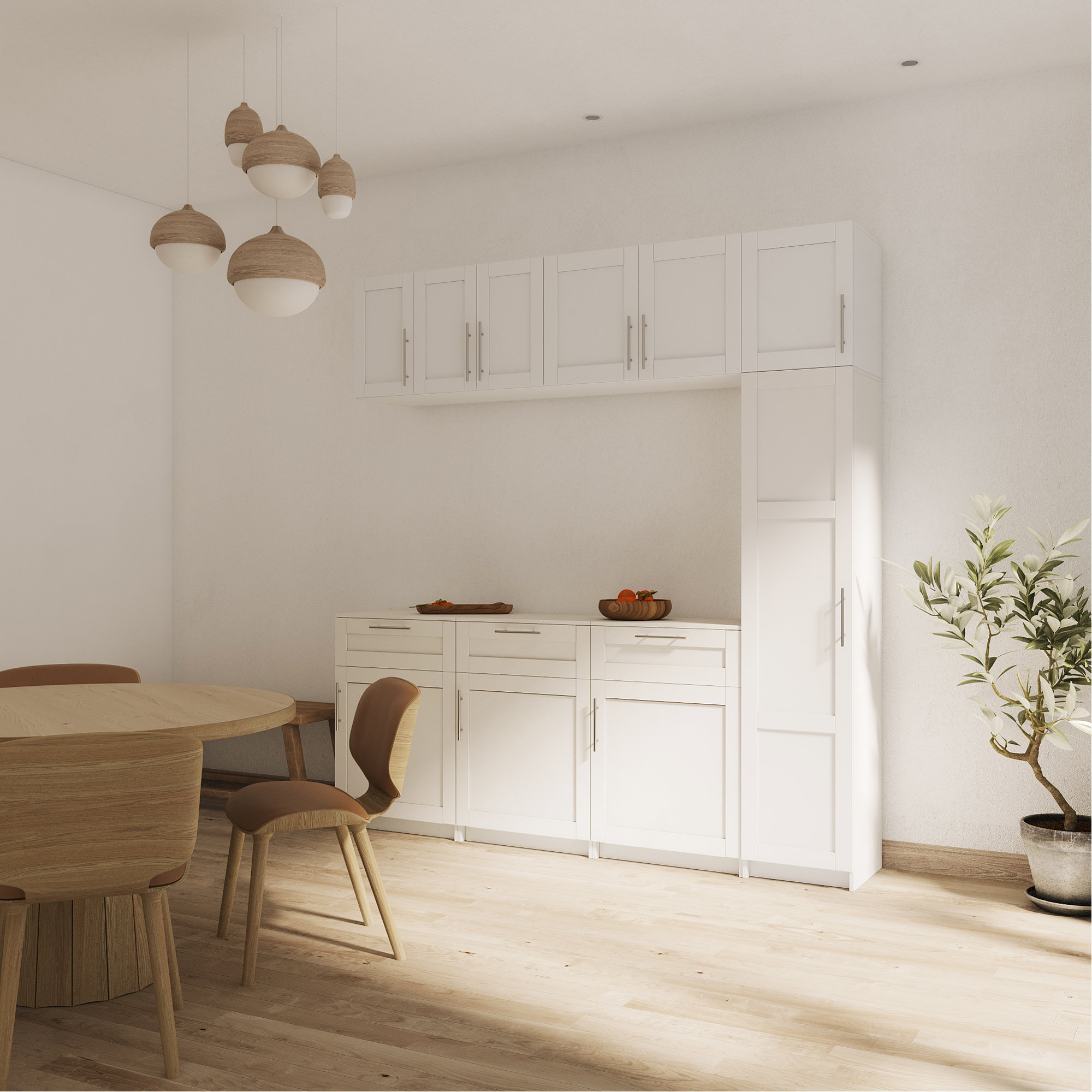 Ebern Designs Stackable Wall Mounted Storage Cabinet - Wayfair Canada