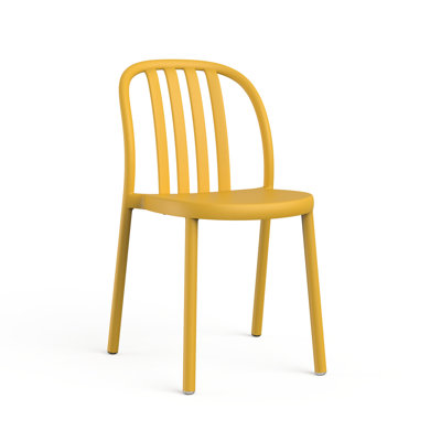 Sue Plastic Outdoor Stacking Dining Side Chair