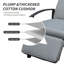 Chaise de patio inclinable avec coussins-528985588