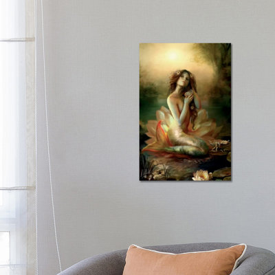 Scallop Pond by Bente Schlick - Print on Canvas