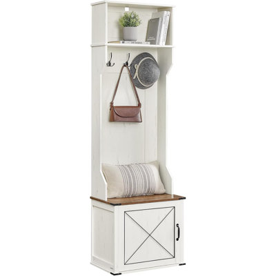 Hall Tree With Bench And Shoe Storage by Hokku Designs