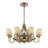 Sennett 35" 8-Light Fandelier with Remote Control-323384766