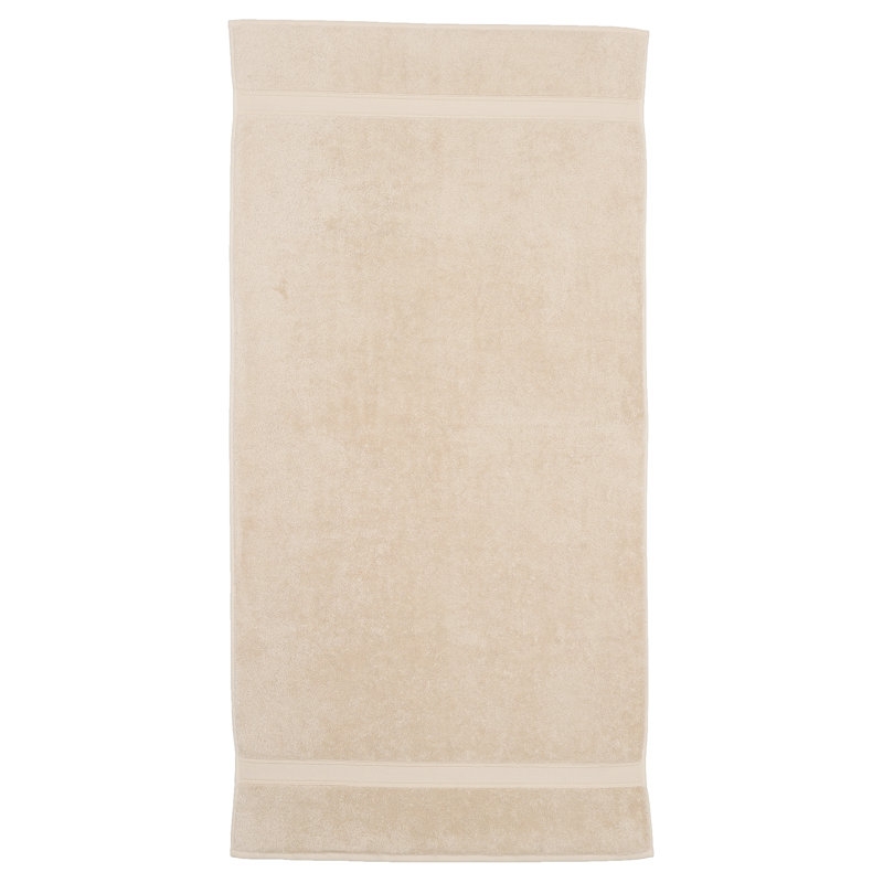 Serviette de bain en coton Sinemis, Beige