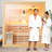 Hylivesaunas 6-Person Western Hemlock Traditional Home Steam Sauna | WiFi & App Control | Harvia 6KW Heater | Chromotherapy & Bluetooth