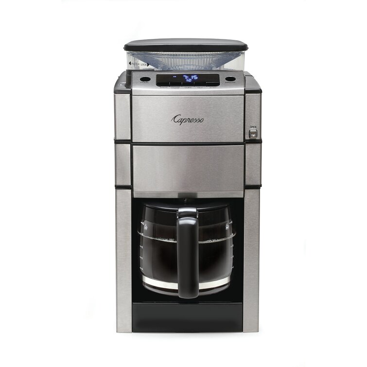 Capresso CoffeeTeam Pro Plus 10-Cup Coffeemaker with Built-in