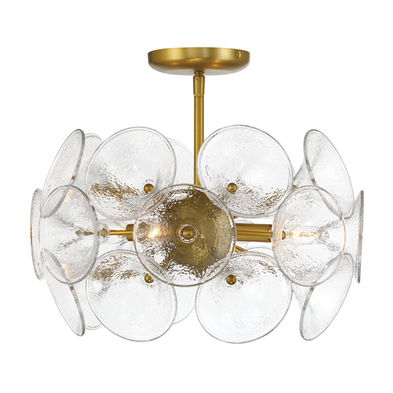 Winter 4 - Light Semi Flush Mount