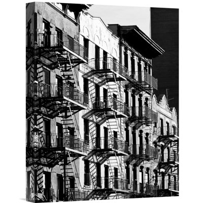 " Fire Escapes In Manhattan; NYC "