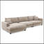Canapé modulaire confortable surdimensionné en velours côtelé avec caractéristiques pratiques pour le salon-1071316123