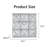3d Mirror Wall Decor Beveled Glass Wall Mirror Interior Home Decor Large Square Wall Mirror for various rooms such as living room bedroom or dining room