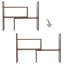 Cassidee Solid Wood Adjustable Desk Organiser-557629427
