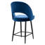 Atka Upholstered Counter Stool with Metal Frame-1270407125
