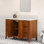 Sequoia 48 In. Single Sink Whitebrook Quartz Countertop Bath Vanity in Mango Wood