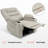 Power Recliner Chair with Heat and Massage, Cup Holder, USB Port, Faux Leather-1698152925