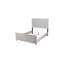 Grand lit de style moderne Denver en bois naturel