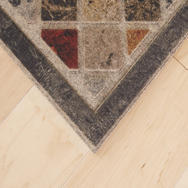 Tapis d'extérieur antidérapant Ramonita, Gray