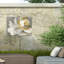 Décoration murale abstraite d'extérieur rose-632035314