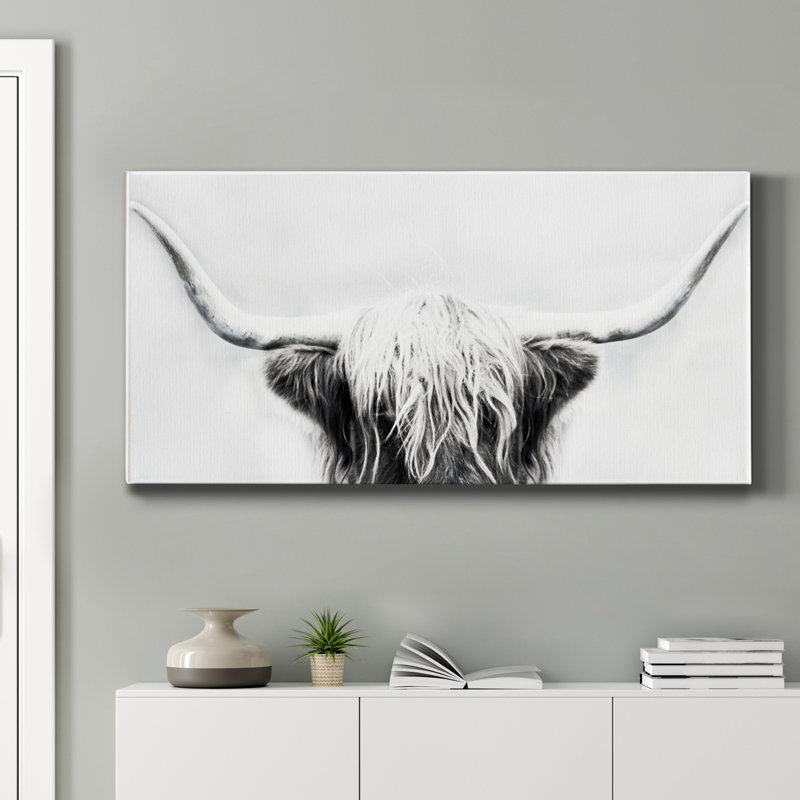 " Longhorn ", 24" H x 12" W x 1" D