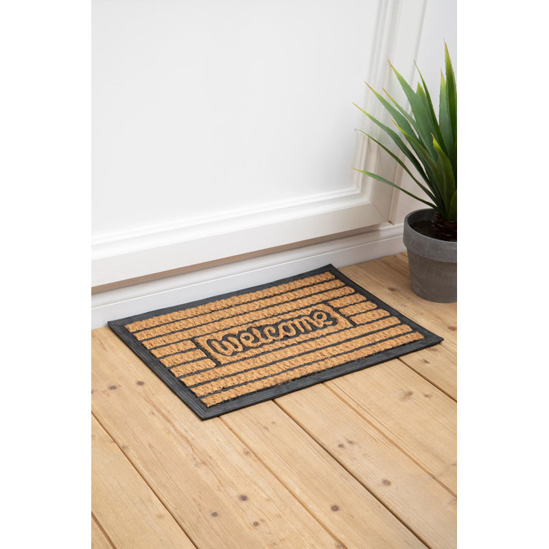 Hazard Striped Indoor Doormat