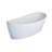 Dune 59'' x 32'' Freestanding Soaking Solid Surface Bathtub-22940781