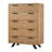 Luciea 38 " W 5 - Drawer Dresser