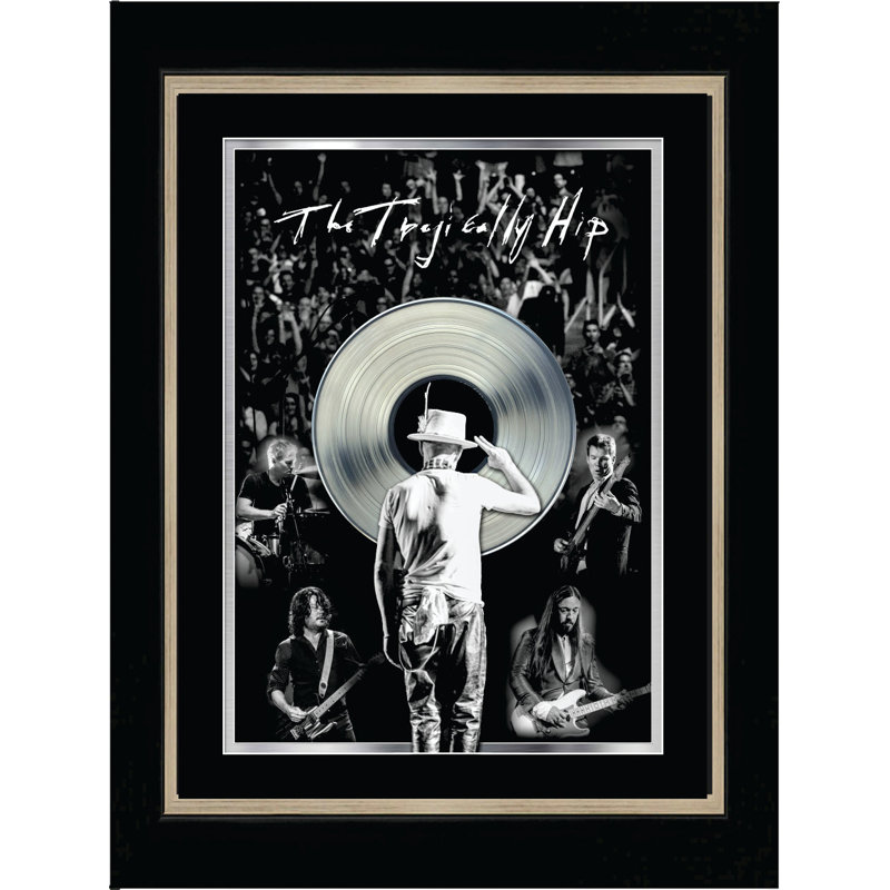 The Tragically Hip Encadré Gord Salute avec platine LP