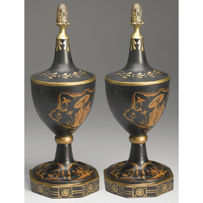 Urn décorative asiatique Decker