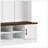 Versatile 3-in-1 Hall Tree with 6 Hooks, Farmhouse Storage Bench, Adjustable Shelves, and Multiple Storage Space for Entryway-128979012