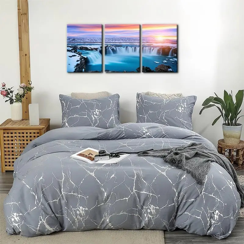 3 Piece Wrapped Canvas Painting